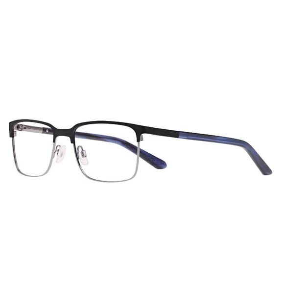 DRAGON DR2015 002 MATT BLACK DESIGNER EYEGLASSES 57-19-150